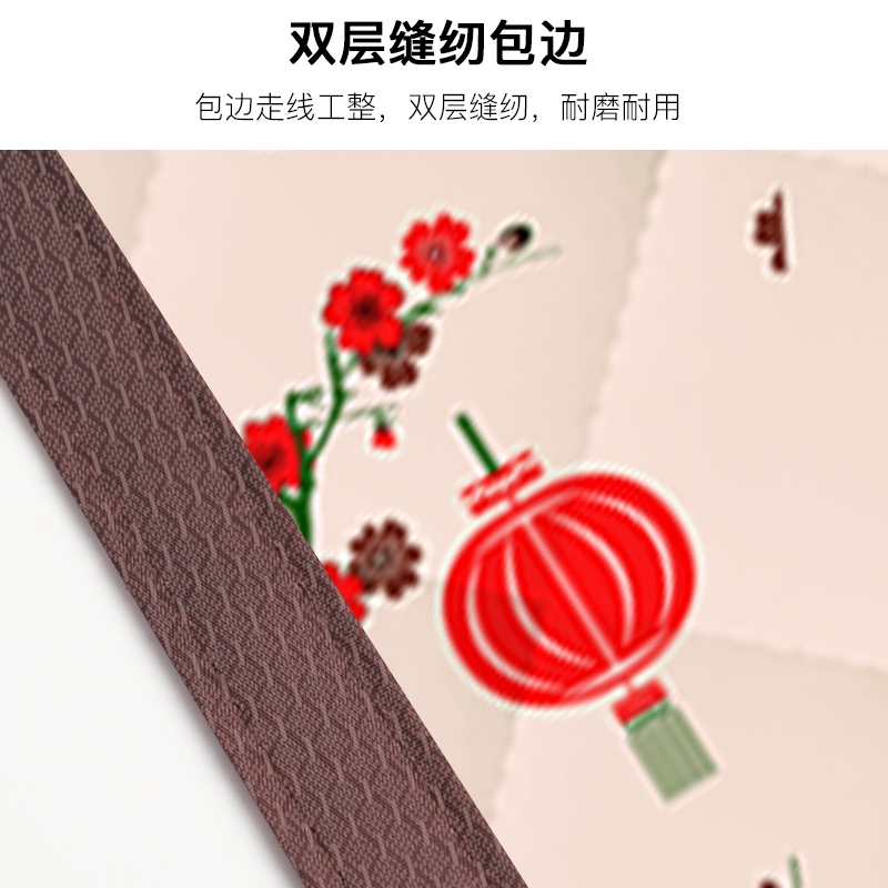 冬季新款加厚免打孔自粘棉门帘家用防风保暖挡寒加大磁铁自动闭合