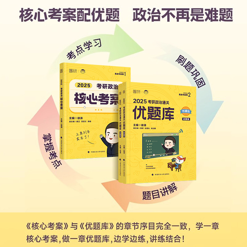 徐涛核心考案2025考研政治网课书徐涛强化班政治优题库文职课冲刺背诵笔记腿姐肖秀荣25考研1000一千题精练精讲背诵手册全家桶技巧-图1