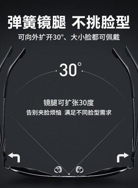 2026新款高清近视太阳眼镜男开车专用钓鱼太阳眼镜可配带度数蛤蟆