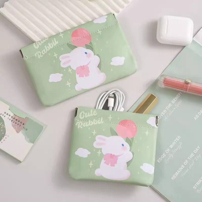 口红包化妆品收纳包自动闭合弹片耳机数据线杂物收纳袋便携眼镜袋,淘宝优惠券,粉丝福利购,淘宝优惠卷