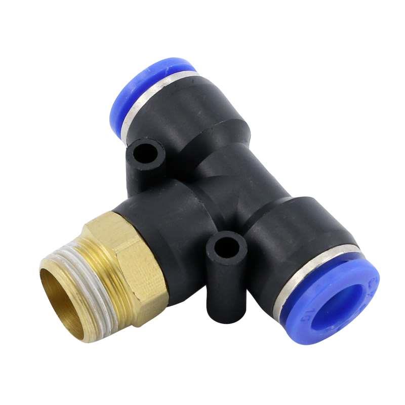 气动快速插接头PB4-M5/T型三通正螺纹6-01/PB8-02/PB10-03全12-04 - 图3