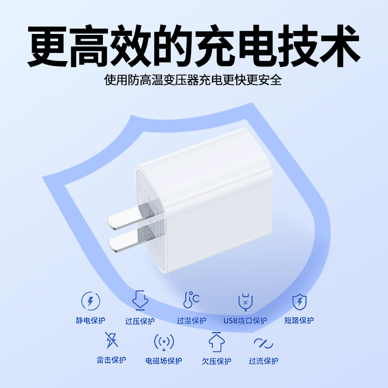 【官方正品】适用苹果华为充电器120w超级快充头66w/100w手机闪充快充数据线套装iPhone15充电20W/30W充电头