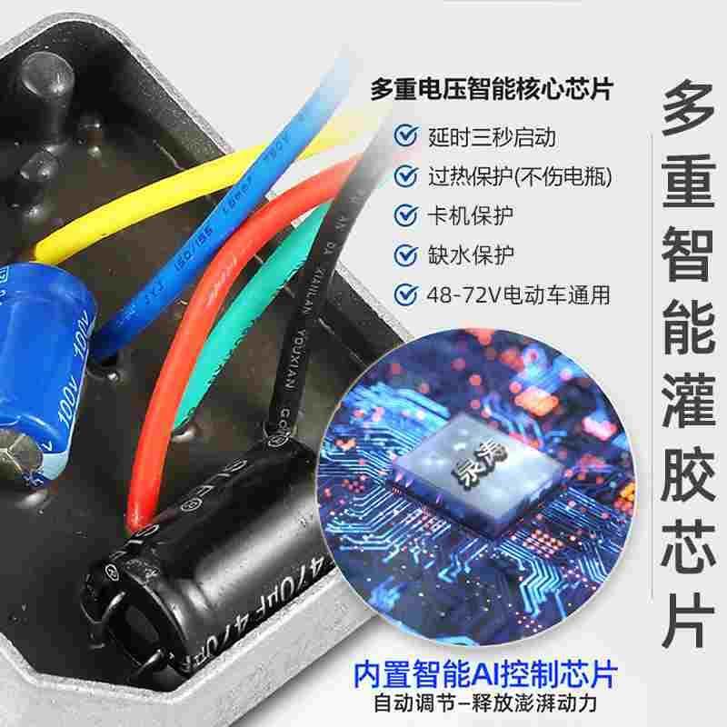 电动车通用潜水泵2寸3寸48V60V72不锈钢大流量浇菜无刷直流抽水机,淘宝优惠券,粉丝福利购,淘宝优惠卷