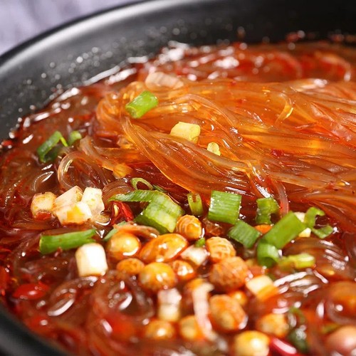 酸辣粉桶装124g*6桶/正宗西吉马铃薯粉懒人方便速食办公居家解馋 - 图1