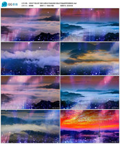 召唤和平鸽白鸽飞翔年会歌曲开场成品配乐伴奏led背景视频素材