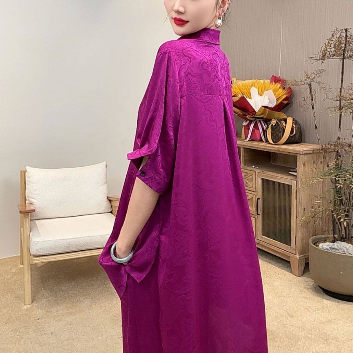 2025夏季新款时尚气质大码套装女宽松遮肉显瘦短袖上衣长裤两件套,淘宝优惠券,粉丝福利购,淘宝优惠卷