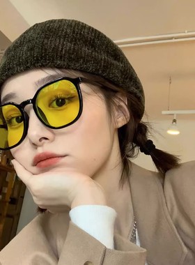 ins墨镜防紫外线韩版女