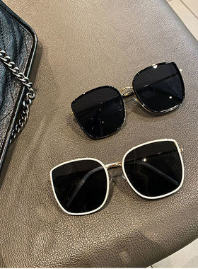 gm太阳镜大脸显瘦明星同款复古女