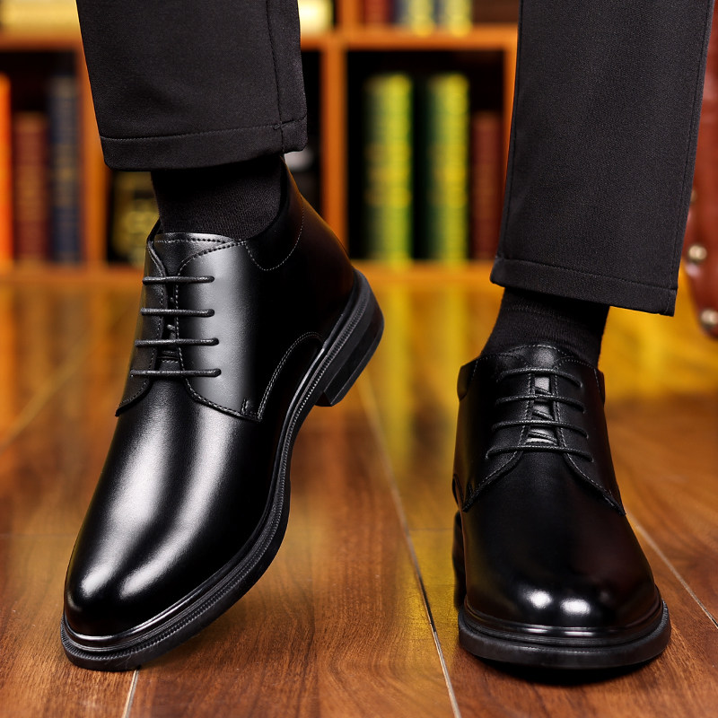 男士棉鞋冬季加绒保暖加厚皮靴厚绒皮毛一体靴子商务软皮高帮皮鞋,淘宝优惠券,粉丝福利购,淘宝优惠卷