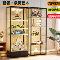 Lego Hands Office Display Cabinet With Lamp Glass Cabinet Transparent Display Cabinet Home Model Display Cabinet Toy Cabinet Customize