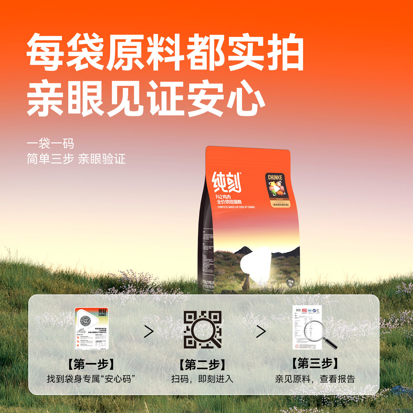 纯刻P42低温烘焙猫粮幼猫成猫通用0谷物0肉粉鸡肉配方温和低敏,淘宝优惠券,粉丝福利购,淘宝优惠卷