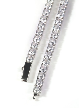 镶锆石手链嘻哈古萌镶锆石简约