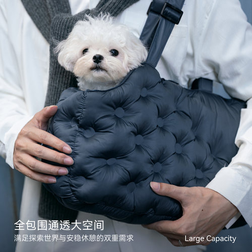 KAMAMUTA狗包宠物外出包空气包小型犬便携狗狗背包小狗外出神器 - 图1
