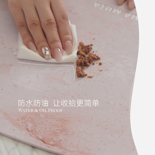 KAMAMUTA家庭宠物通用大小组合猫狗喂食硅胶垫防滑隔热耐脏餐垫 - 图2