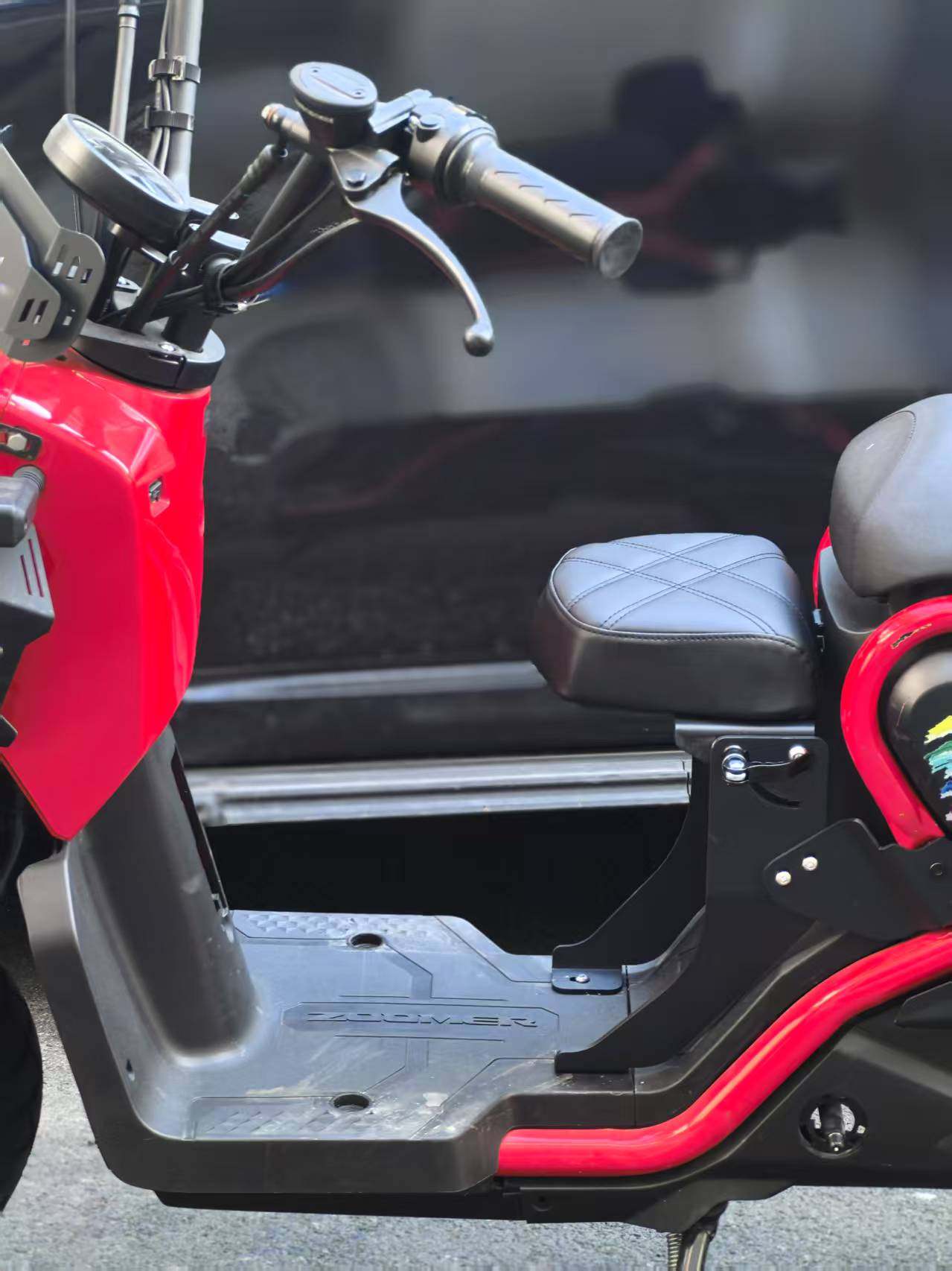 臻盟原创-本田祖玛zoomer折叠儿童座椅短尾尾架靠背加厚后折叠,淘宝优惠券,粉丝福利购,淘宝优惠卷