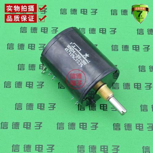 WXD4-23 3W 多圈绕线电位器 1K 2K2 3K3 4K7 5K6 10K 15K 22K 47K - 图1