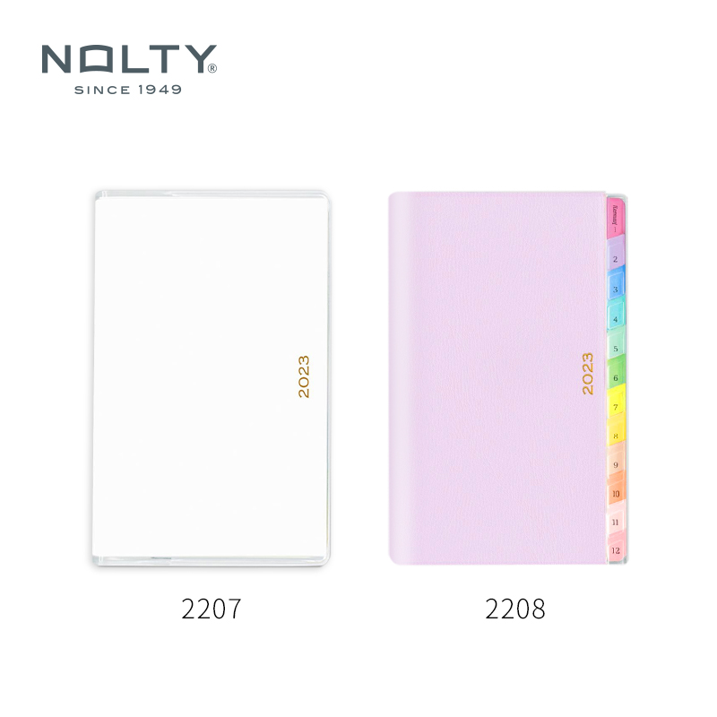 NOLTYPAGEM周计划小型版彩虹索引能率手帐