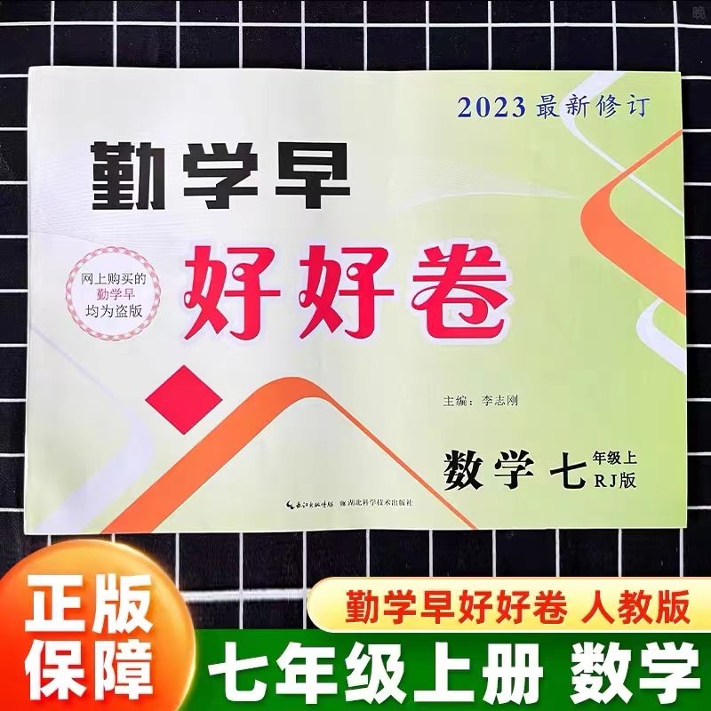 2023新版勤学早好好卷七八九年级数学物理化学上册下册人教版RJ789年级数理化全册初一二三勤学早同步课时练习大培优复习试卷 - 图0