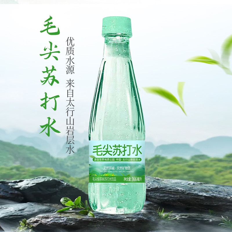 百乐洋正宗信阳毛尖苏打水茶味苏打整箱12瓶弱碱清爽解腻夏季饮品,淘宝优惠券,粉丝福利购,淘宝优惠卷