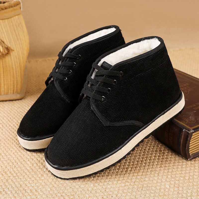 冬季老头鞋羊毛毡子大棉鞋加厚保暖隔凉防滑中老年男女鞋东北棉鞋,淘宝优惠券,粉丝福利购,淘宝优惠卷