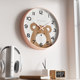 Zetao Cartoon Silent Children's Wall Clock for Living Room and Bedroom