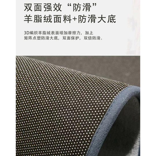 Light luxury and high-end carpet living room 2025 bedroom bedside cream tatami sofa ins style soundproof floor mat thick