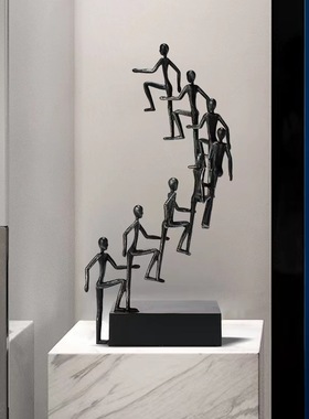 人物雕塑卧室装饰品欧式床头柜