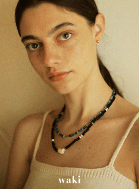 手工项链waki米珠可调节贝壳