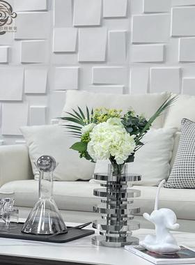 琉璃现代客厅原创样板房间