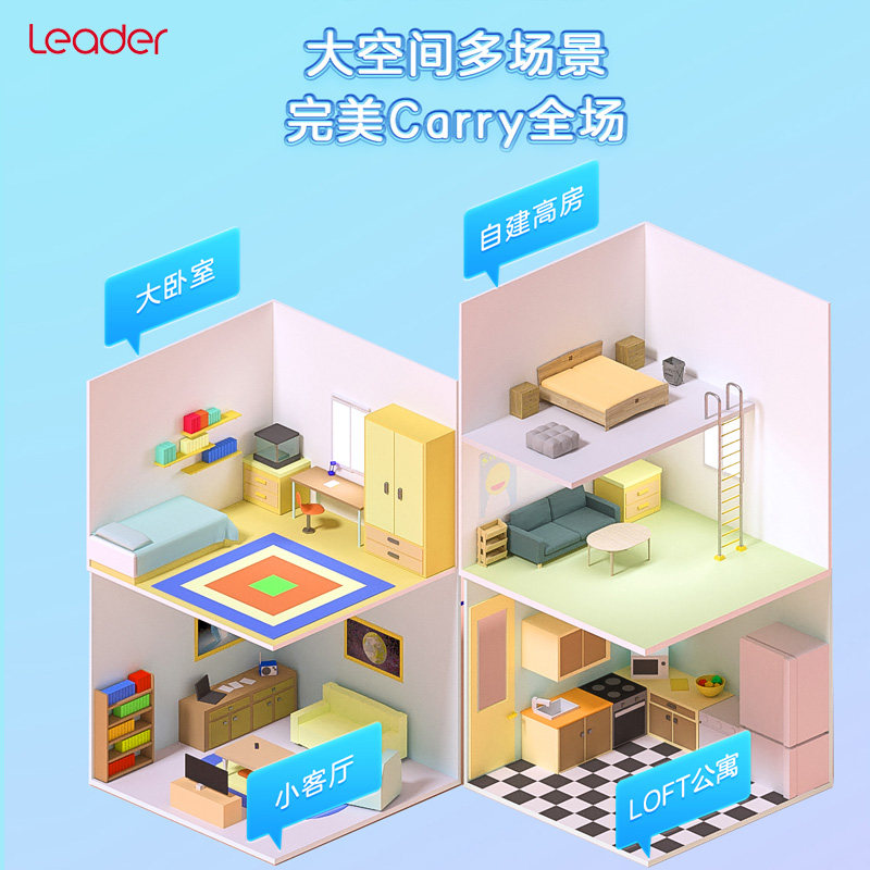 【2匹】海尔统帅家用挂机卧室空调 Leader空调空调