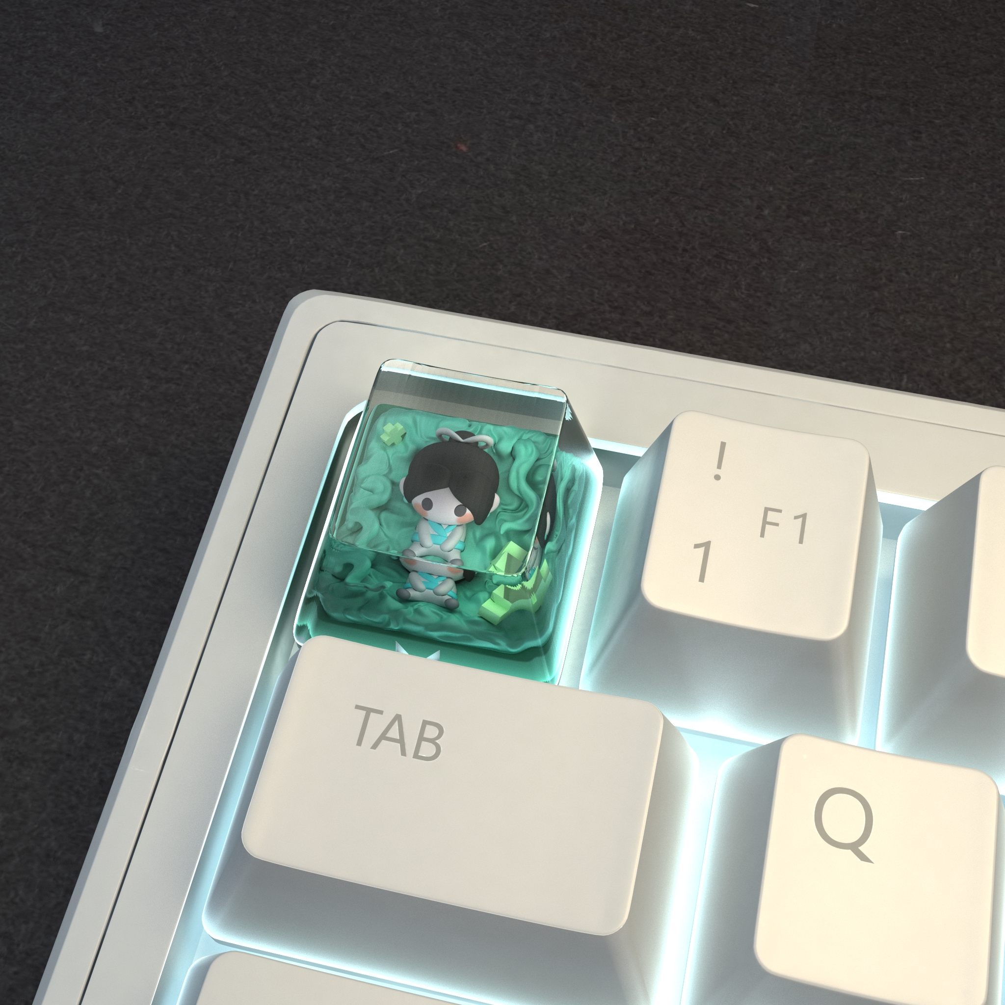 无畏契约键帽贤者键帽瓦罗兰特键帽机械键盘不死鸟慕蝶爆能器esc - 图0