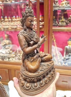 金刚总持/多杰羌/持金刚/25cm紫铜佛像梵天佛堂供奉摆件