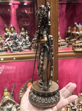 金刚亥母/多吉帕姆/多吉帕母/27cm紫铜佛像梵天藏传文化佛堂摆件