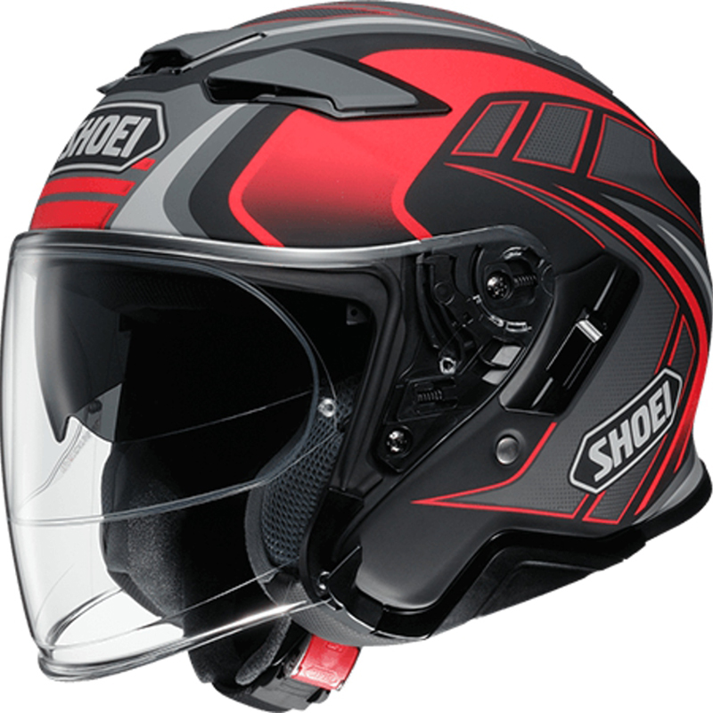 SHOEI J-CRUISE2 JC二代半盔 双镜片巡航3/4通风摩托头盔 46號站 - 图0