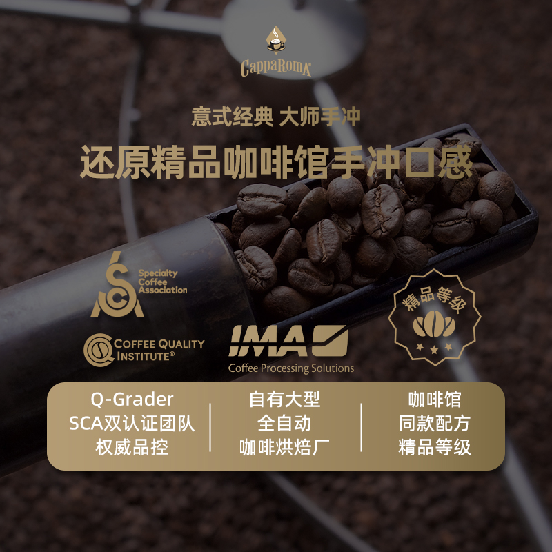 CappaRomA南意假期大师挂耳咖啡美式黑咖啡滤泡式新鲜烘焙咖啡