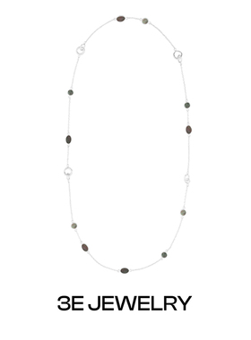【竹子同款】3E JEWELRY 云缎叠影系列 多种佩戴方式项链