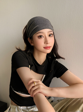 拉丁舞发带适合短发头饰比赛表演