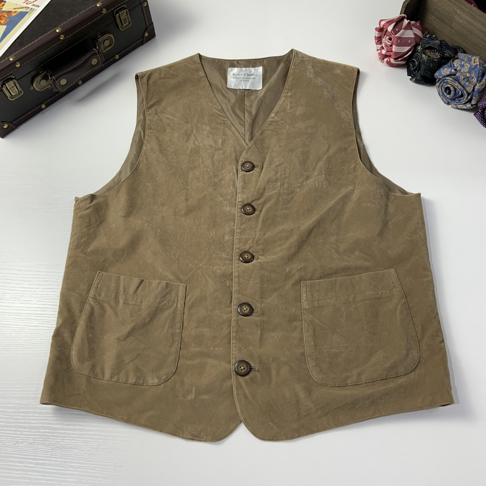 vintage古着日制西装马甲羊毛背心马甲休闲文艺港风男女马甲-197,淘宝优惠券,粉丝福利购,淘宝优惠卷