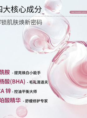 HELIA-D烟酰胺BHA精华液油痘肌用