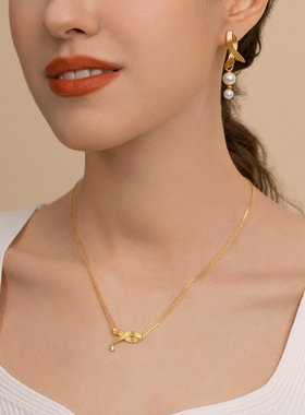 无限结锆石项链NEVERFAR