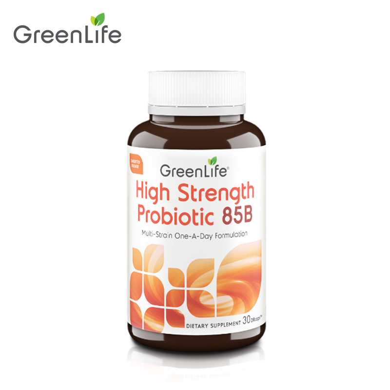 greenlife成人益生菌肠道850亿活性益生菌广谱肠胃保健品30粒*1瓶