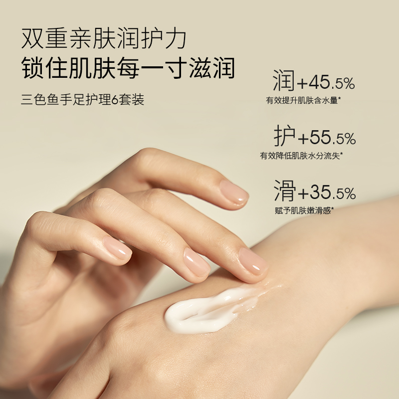  TRICOLORFISH三色鱼手部保养套装