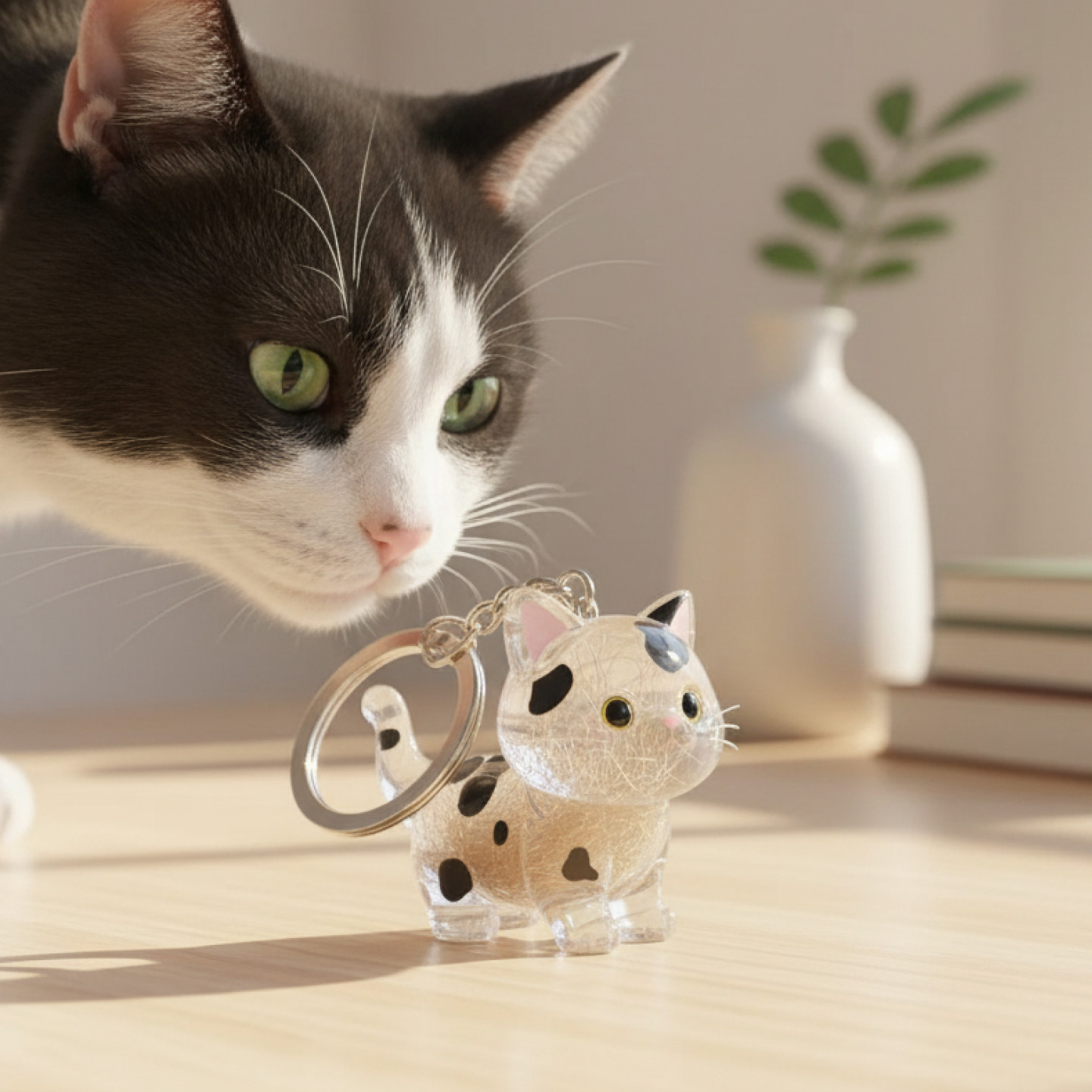 宠物毛发收集挂件猫咪小猫毛收纳纪念扭蛋钥匙扣收纳盒吊坠收集瓶,淘宝优惠券,粉丝福利购,淘宝优惠卷