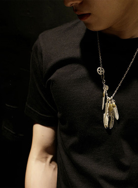 新款太角链套链同款高桥吾风格羽