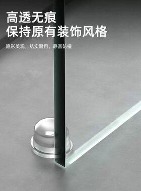 免打孔硅胶门挡防风阻门器开门防撞垫门后门顶门吸门挡门把手门碰