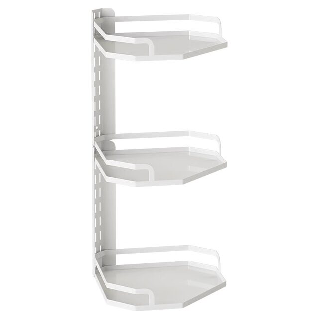 No punch-free corner multi-layer kitchen storage rack