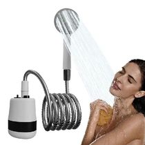 Portable Outdoor Camping showerhead Showerhead USB Rech