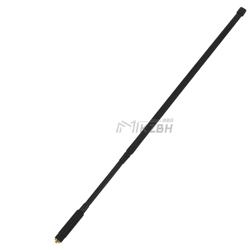 LORA模块433MHz天线350-370-400-420-450-470-510MHz全向高增益鹅颈管战术折尺天线无线数传电台可折叠SMA头 - 图0