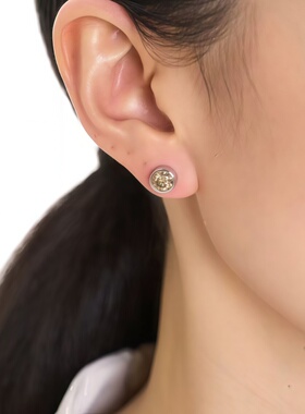 克拉小姐系列香槟色莫桑项链