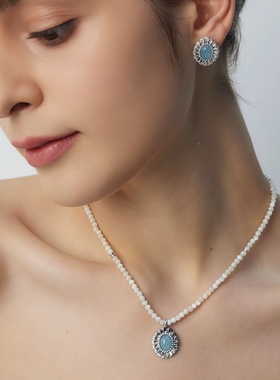 生长系列风轮荠项链锁骨链